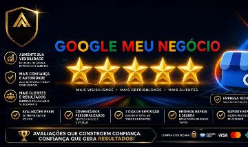 AVALIAÇÕES GOOGLE MEU NEGÓCIO 5 ESTRELAS GARANTIA DE 7 DIAS