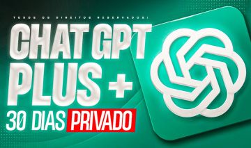 CHAT GPT PLUS FA+WORK - PRIVADO 30 DIAS + brindes!