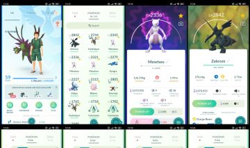 LVL 59 | 52 SHINIES + 2M DUST + ZEKROM + HYDREIGON SHINY + 3 MEWTWO | 008A