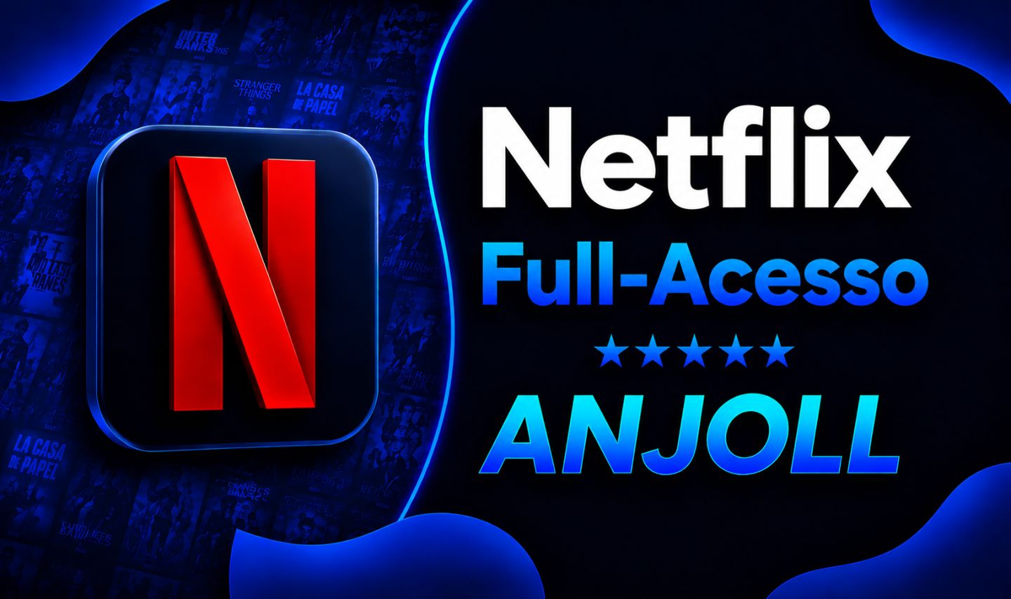 NETFLIX 4k - 30Dias Full Acesso (O MAIS BARATO)