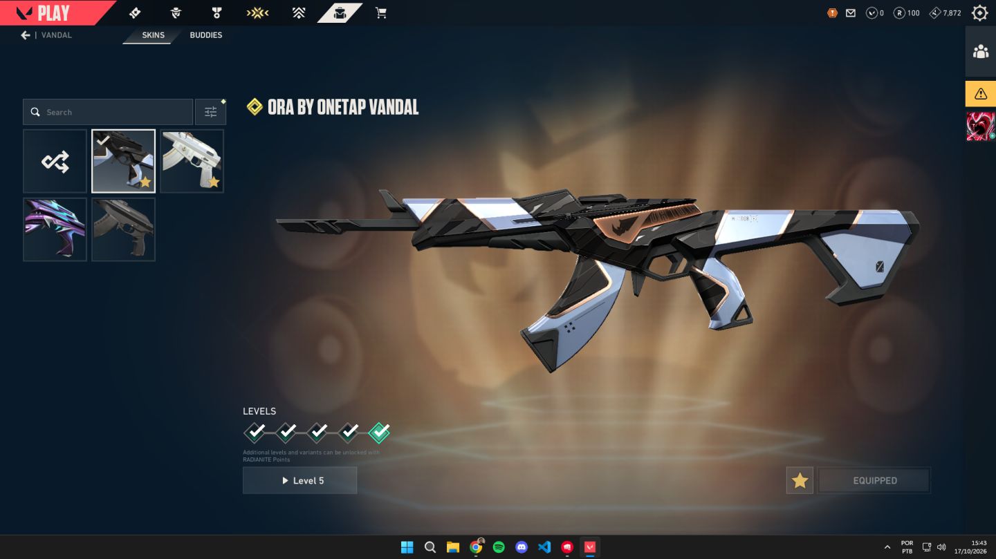 CONTA VALORANT | MUITAS SKINS | PREÇO BAIXO