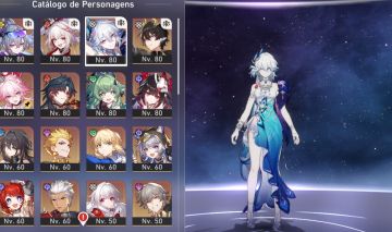 CONTA HSR LVL 70 - SILVER WOLF+CONE+YAOGUANG E1 + BLADE.