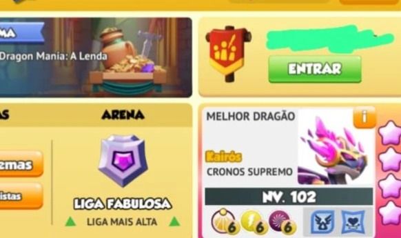 CONTA DRAGON MANIA VENDA