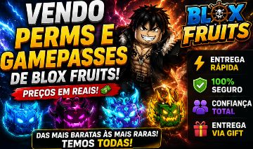 FRUTAS PERMANENTES NO BLOX FRUITS - OS MELHORES PREÇOS