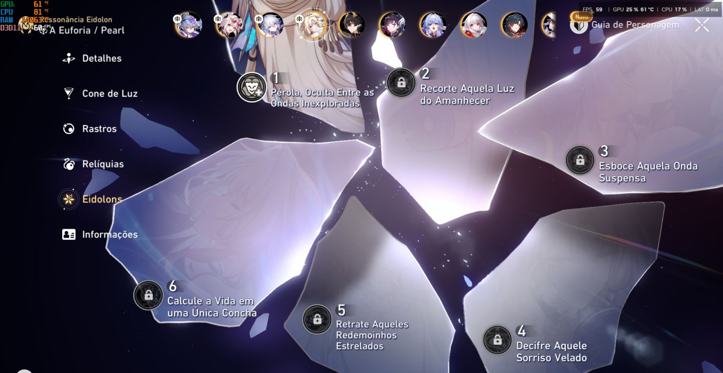 Conta end game star rail. Loba 999 E2/ Acheron E2/ Mortenax blade E2/ Firefly E2
