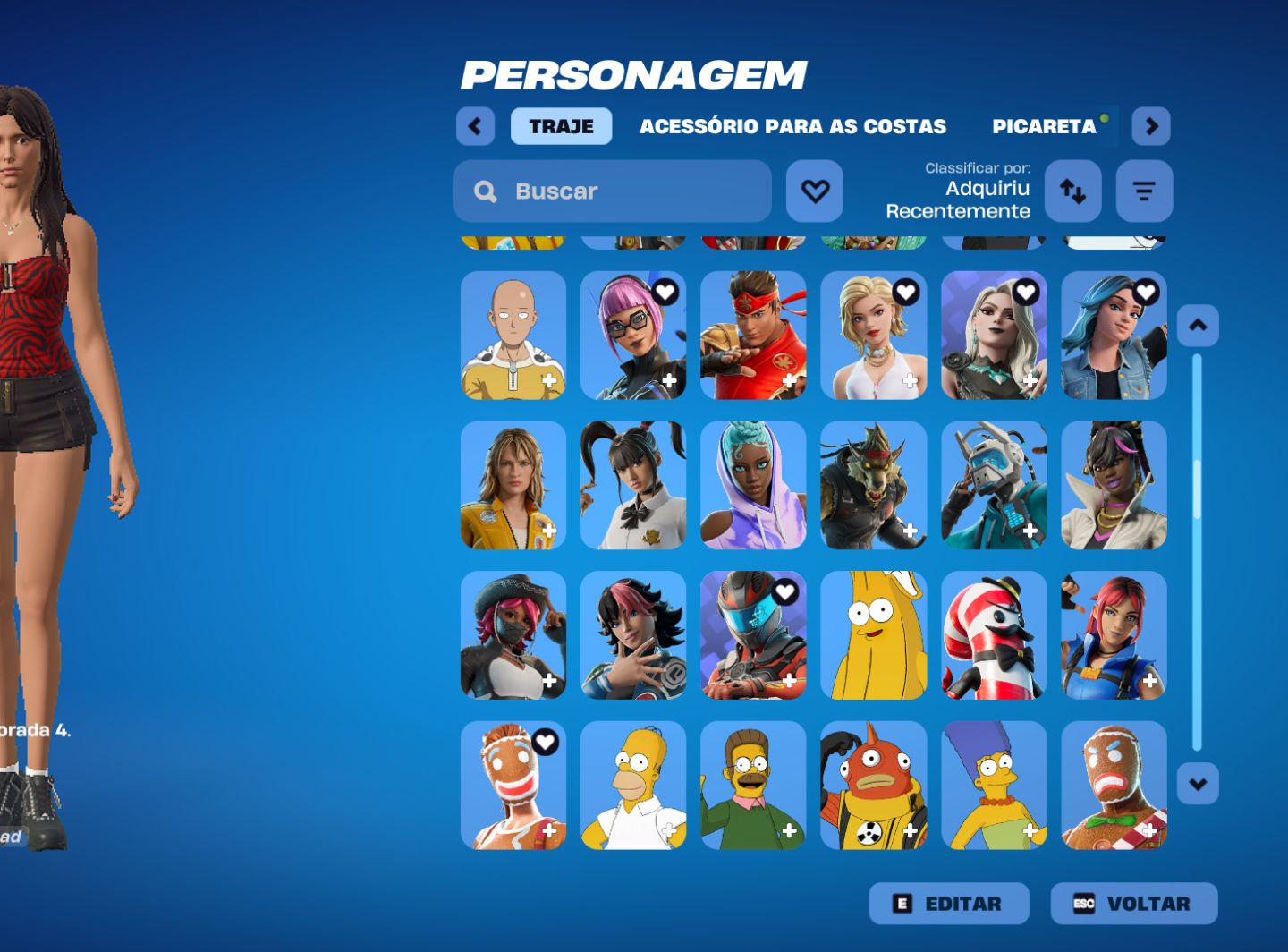 CONTA FORTNITE COM VÁRIAS SKINS | RARIDADES + CONTA COMPLETA