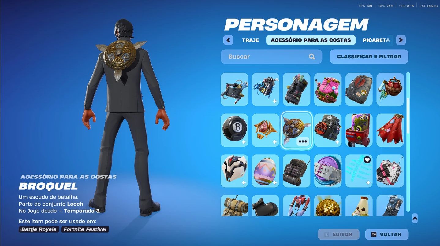 CONTA FORTNITE OG 106 SKINS | CAVALEIRO AZUL, CEIFADOR, OMEGA COMPLETA, MINTY