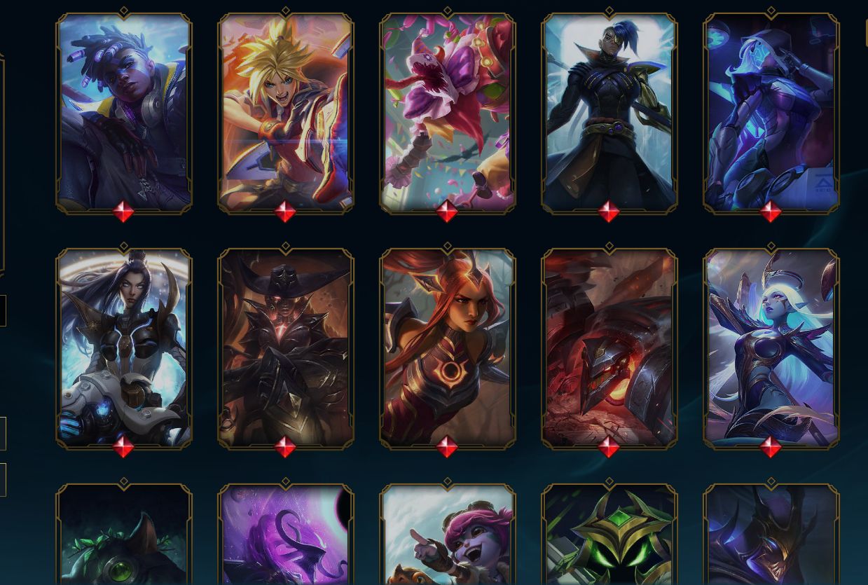 CONTA DE LEAGUE OF LEGENDS / 250 SKINS / Level 368