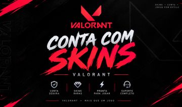 Conta Valorant com Skins do Pacote Give-Back