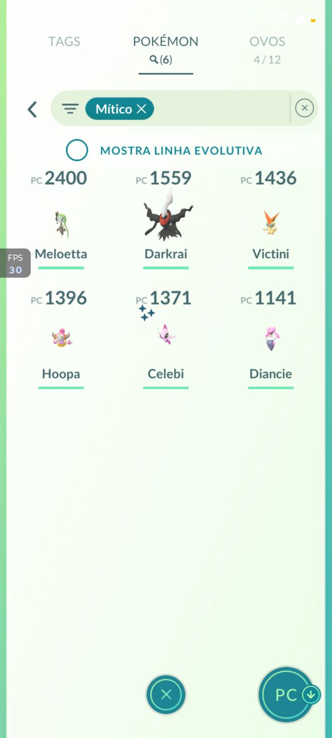 Conta pokémon go, nível 40