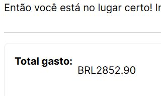 3000 R$ Gasto, Preludio, Champions, VCT