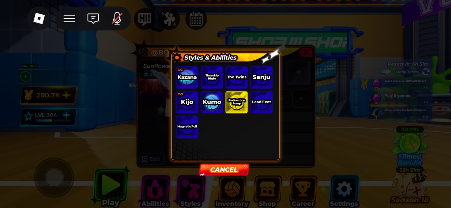CONTA HAIKYUU LEGENDS | LVL 356 | 540K+