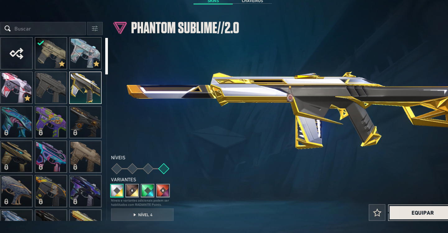 Conta com Valorant, Lol, tft e wild rift muitas skins em ambos