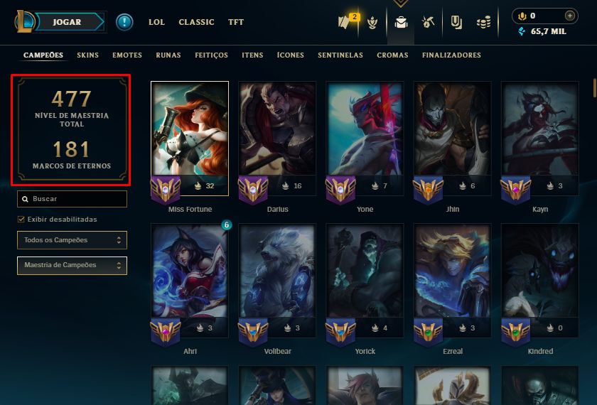 [CONTA RARA] HANDLEVEL LVL 258 DE 2013+RAMMUS REI+KAULE JUIZA+ DADOS DA CONTA