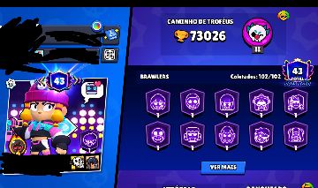 CONTA COMPLETA BRAWL STARS
