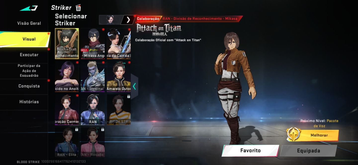 BLOOD STRIKE LVL 50 | 5 SKINS ETERNAS | LEIA A DESCRIÇÃO