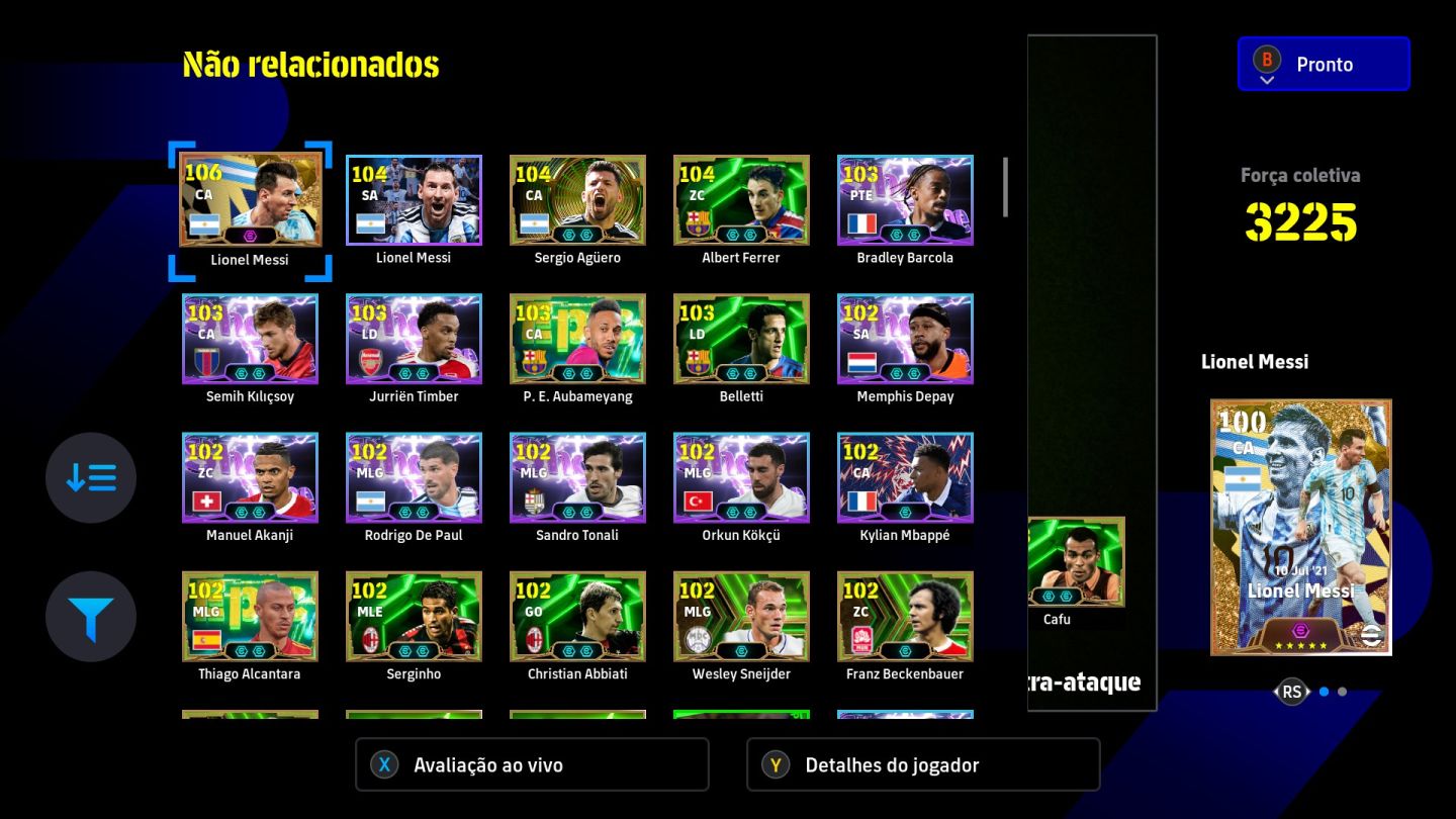 Conta Efootball Steam