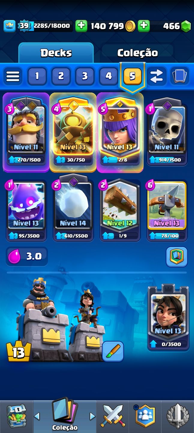 Conta Clash Royale ideal pra quem não quer começar do zero