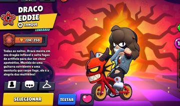 Conta BRAWL COM SKINS DE STRANGER THINGS | GEMAS NEGATIVAS