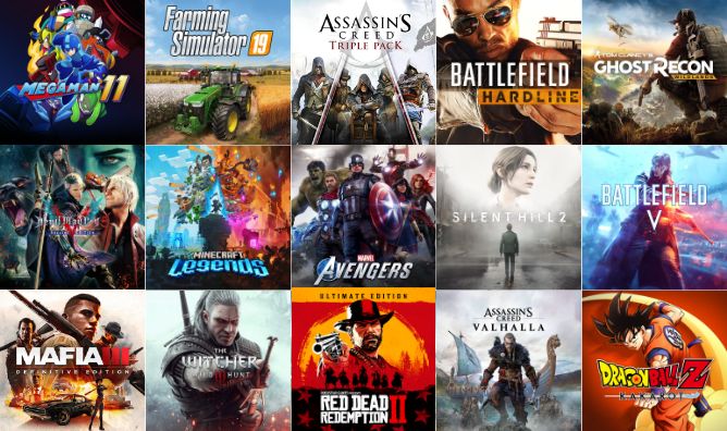 KEYS Jogos Xbox One Xbox Series X|S - Código 25 Dígitos em Promoção
