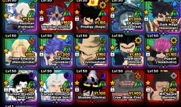 Conta Anime Expeditions, Top 50 global no Global Tournament Updt1(negociavel)