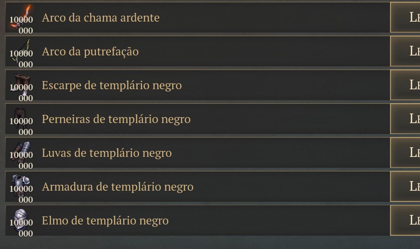 Grim soul/ Vendas de item/ Upgrade de conta !!