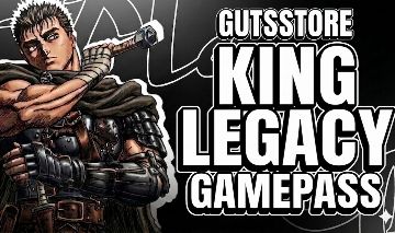 LOJA DE KING LEGACY | GAMEPASS | COM 40% DE DESCONTOS | LOJA DO GUTS