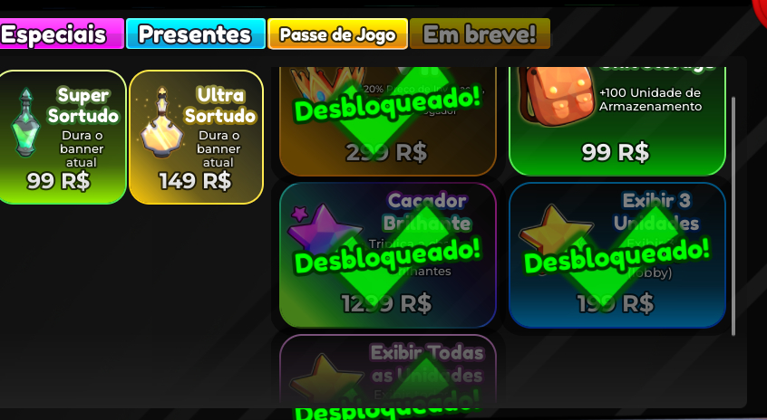 Conta anime adventures com Roger unique