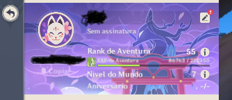 CONTA GENSHIN// MUALANI C2R1 + KAZUHA C2R1 + CHASCA + MUITOS RECURSOS.