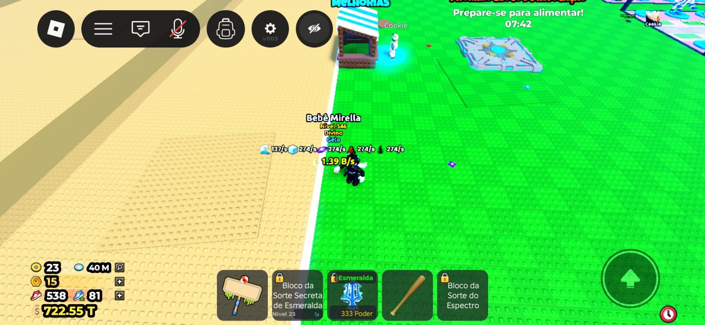 Tsunamis para brainrots, 9 brainrots +1b/s cada