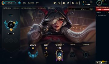 Conta Platina 4 Soloq League of Legends