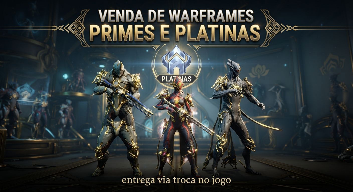 Warframes Prime - Armas prime- Platinas