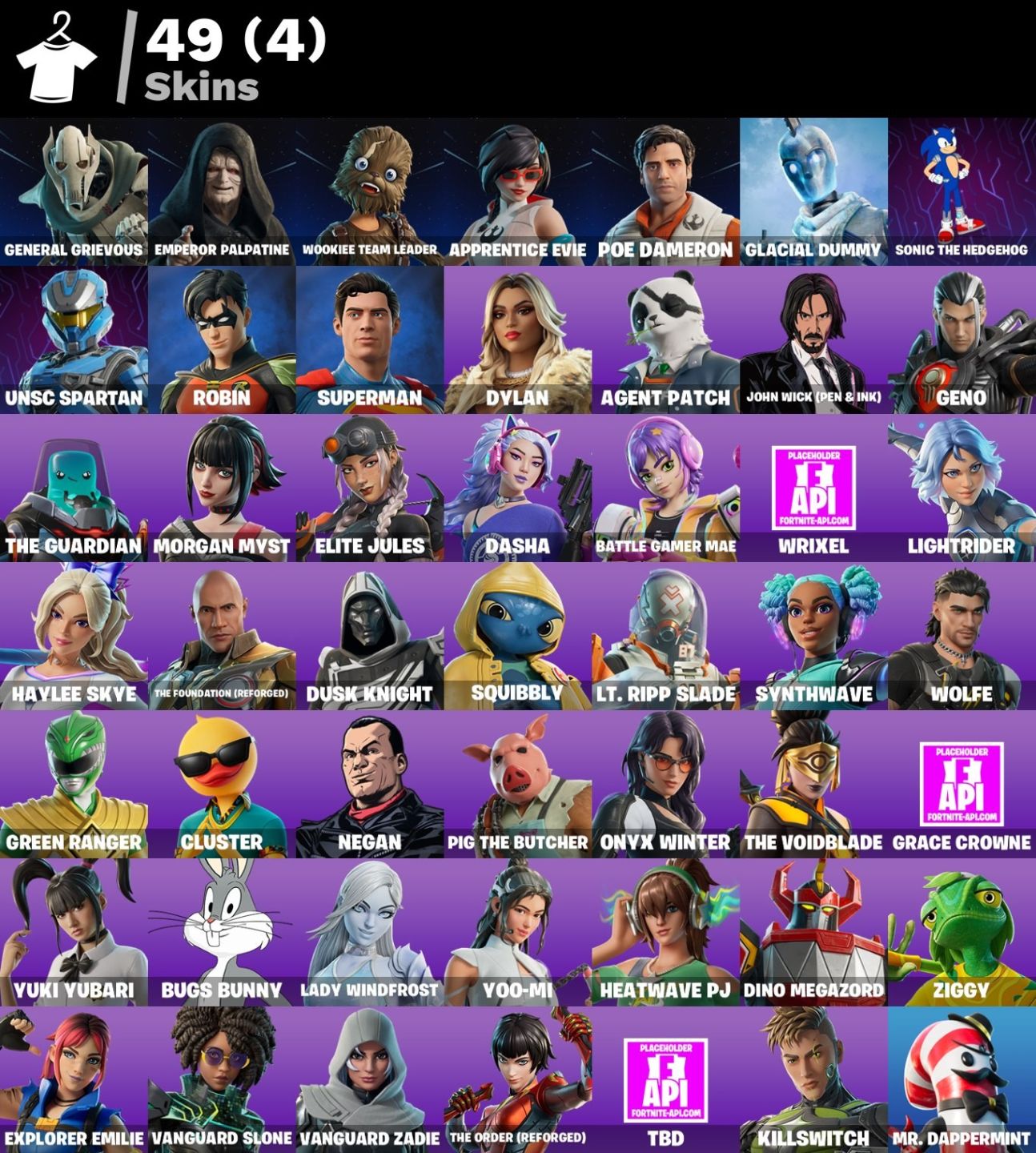 Conta de Fortnite com 49 Skins | Negan | Promoção!