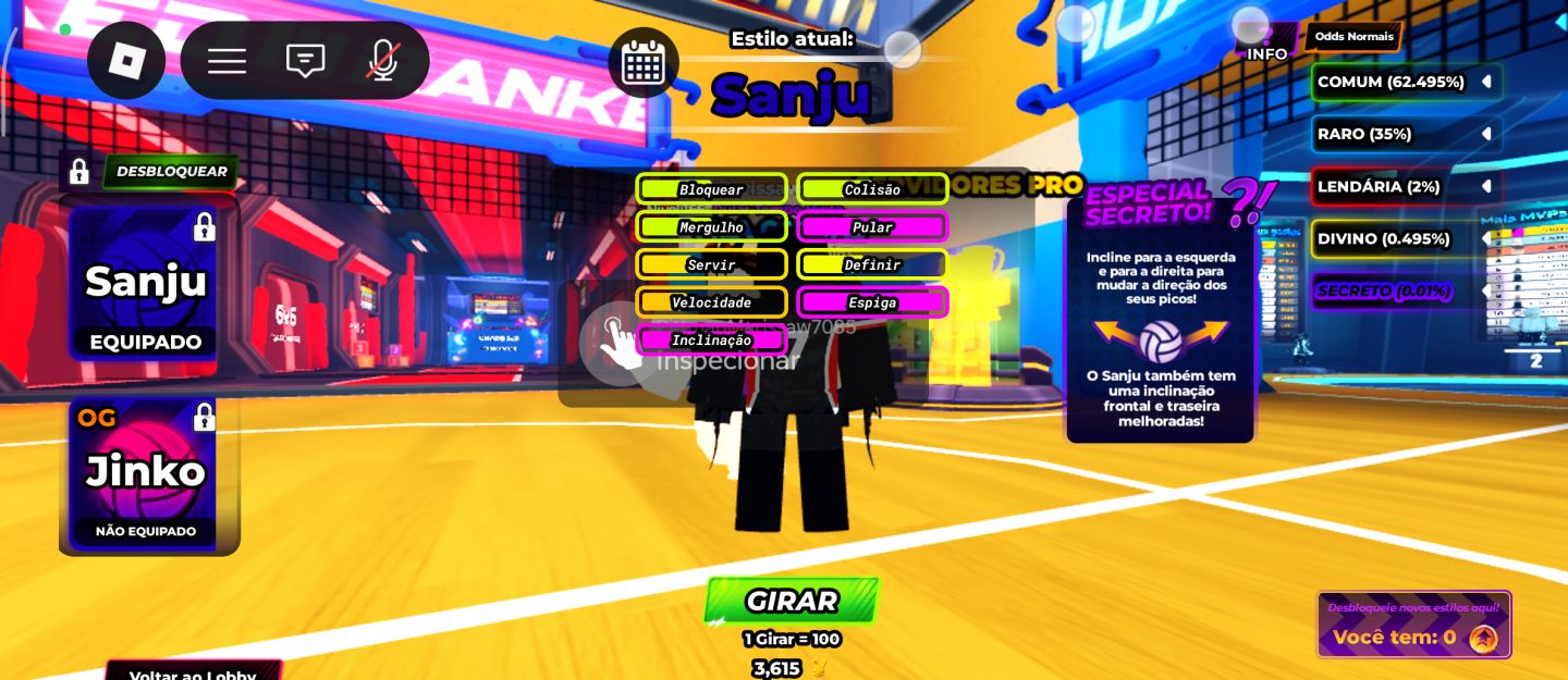 Conta de Roblox (VBL) com varios secretos