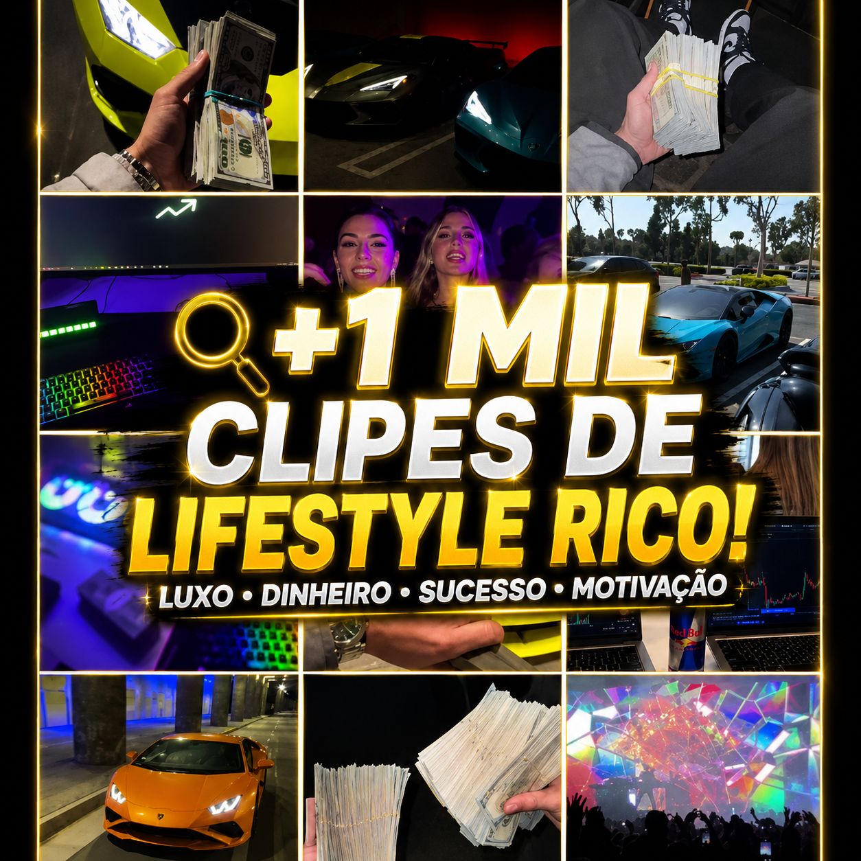 +1 Mil Clipes de Lifestyle Rico
