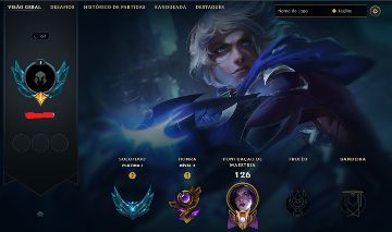 CONTA LOL PLATINA 1 - SMURF C/ SKINS