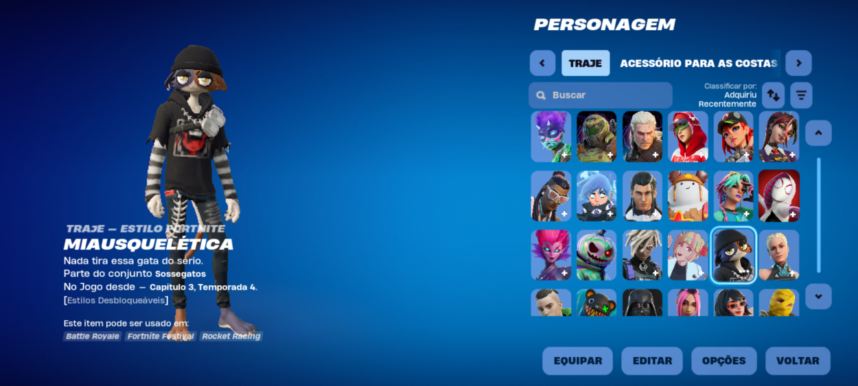 CONTA FORTNITE COM VBUCKS, NARUTO E MUITAS SKINS - [ENTREGA AUTOMÁTICA]