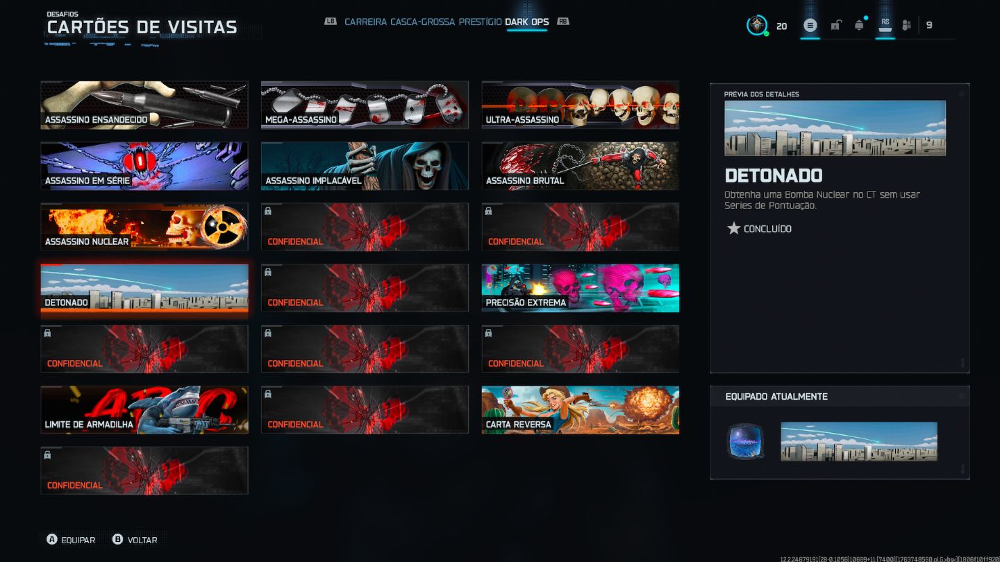 Conta bo7 com todas camuflagens e skin lendaria horizonte nexus mais algun itens