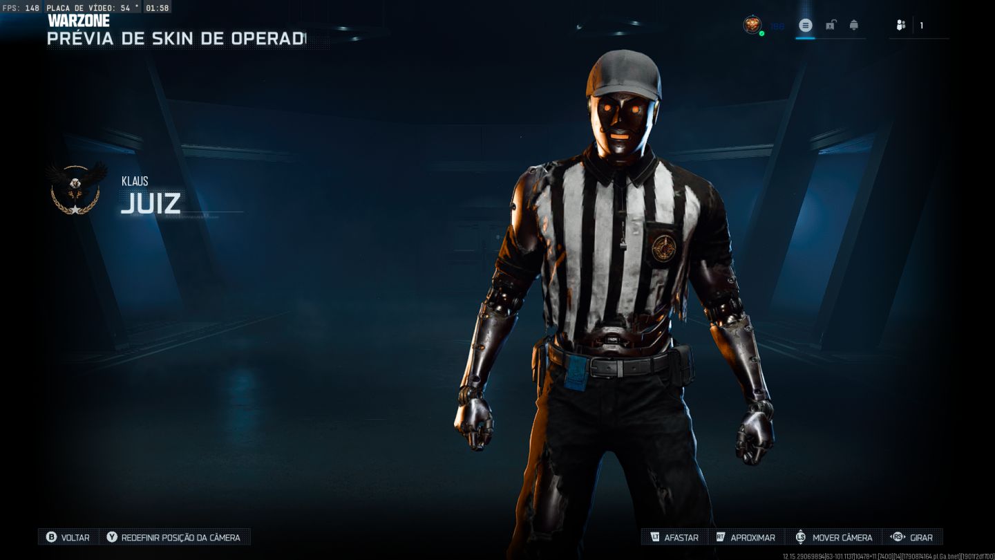 CONTA COD WARZONE COM SKINS TRYHARD