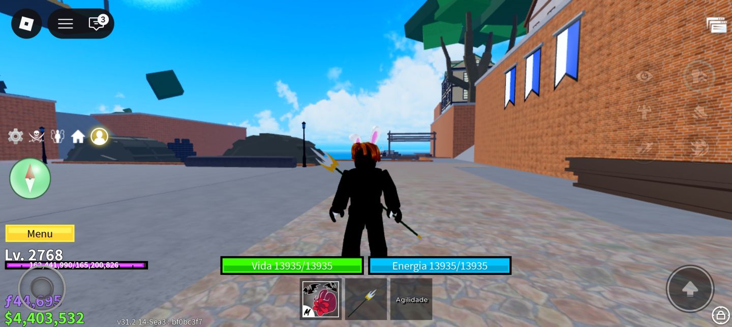 CONTA BLOX FRUITS BOA PARA INICIANTE!!!