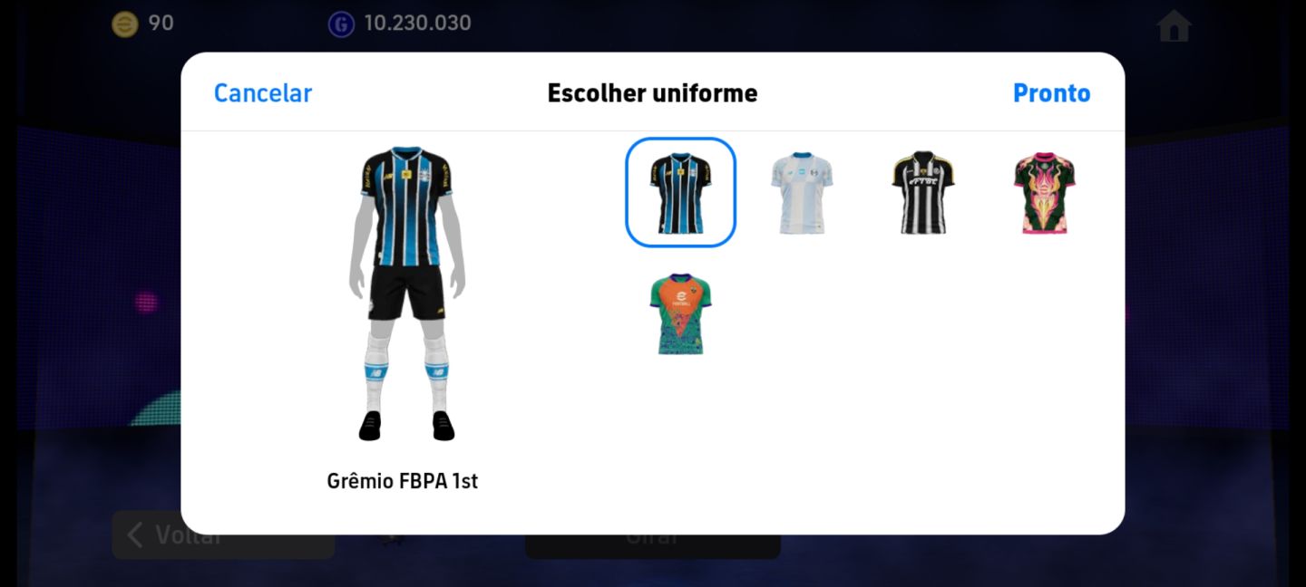 CONTA EFOOTBALL RARA! BEST 109 + ENDRICK BUGADO + RICE LISO + PIRLO PRIME E+++!