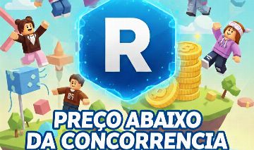 Robux Gift cards em promoção - Roblox