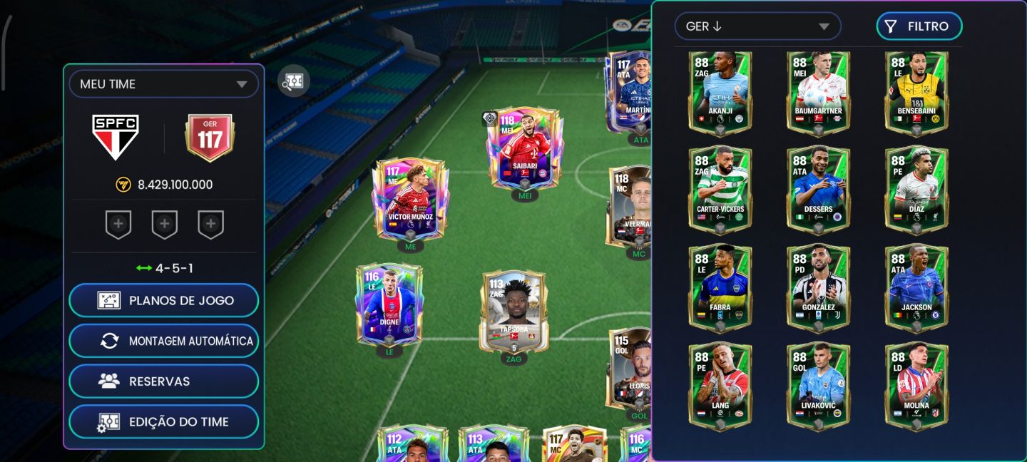 CONTA EA FC ANTIGA COM MUITAS GEMAS E MOEDAS