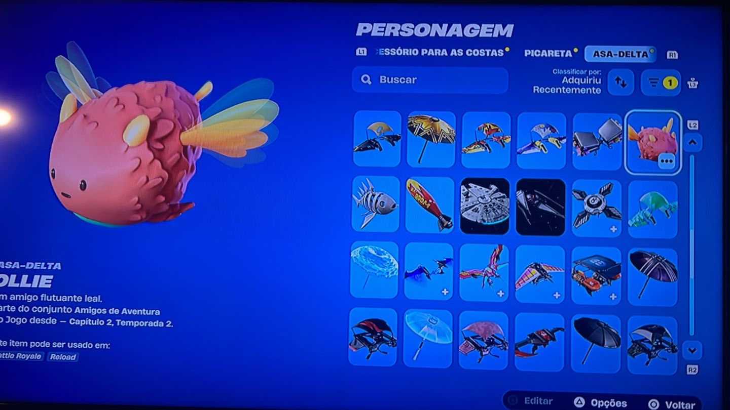 Conta fortnite com salve o mundo antigo ,rara com mais de 100 skins 2000 gastos