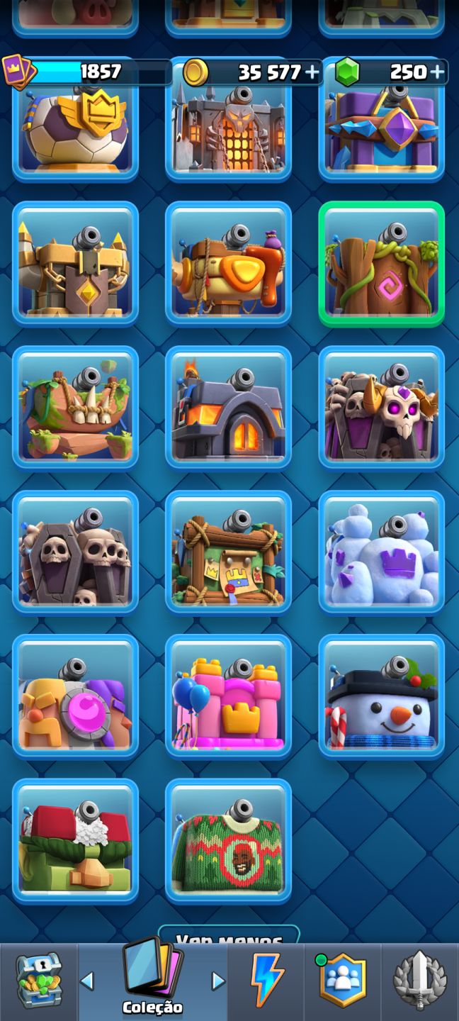 Conta de Clash de 8 anos com muitas evoluções e heróis!!