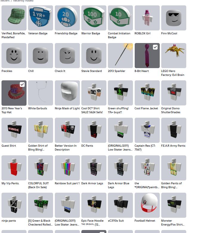 CONTA ROBLOX RARA À VENDA APENAS R$130