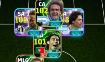 CONTA EFOOTBALL RARA! KOEMAN + NEY BLITZ + RUI COSTA E+++!