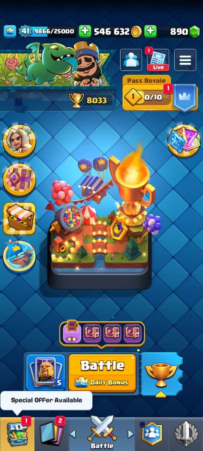 CONTA RARA BRAWL STARS + CLASH ROYALE