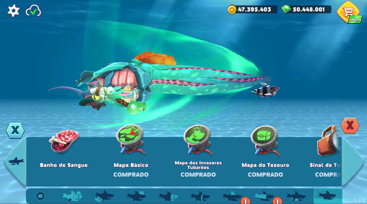 CONTAS FULL - HUNGRY SHARK EVOLUTION | ENTREGA RÁPIDA | APENAS ANDROID