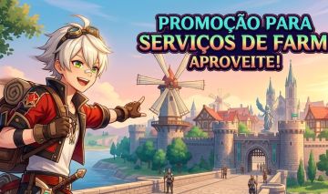 Promoção de Farm no genshin impact, serviços diversos